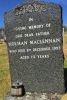 Photo of headstones/thumb_Norman MacLennan d1993 hdstn Clachan Duich